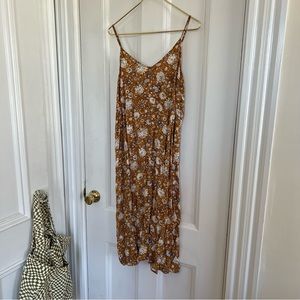 Silky maxi dress